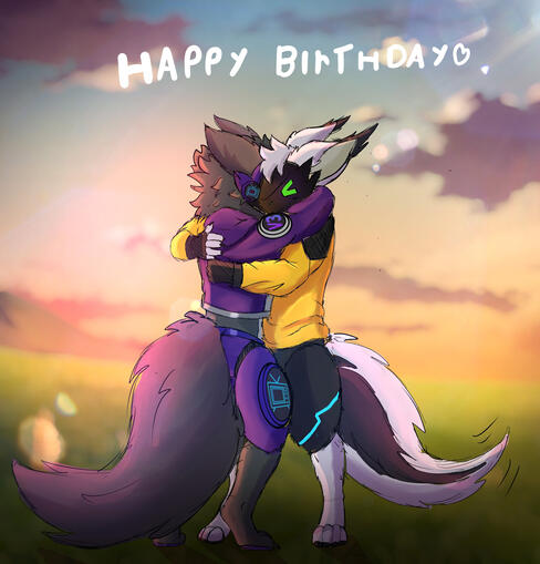 Art I got for my friend Voidbird72's birthday